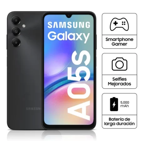 SAMSUNG GALAXY A05S 128GB 4GB NEGRO